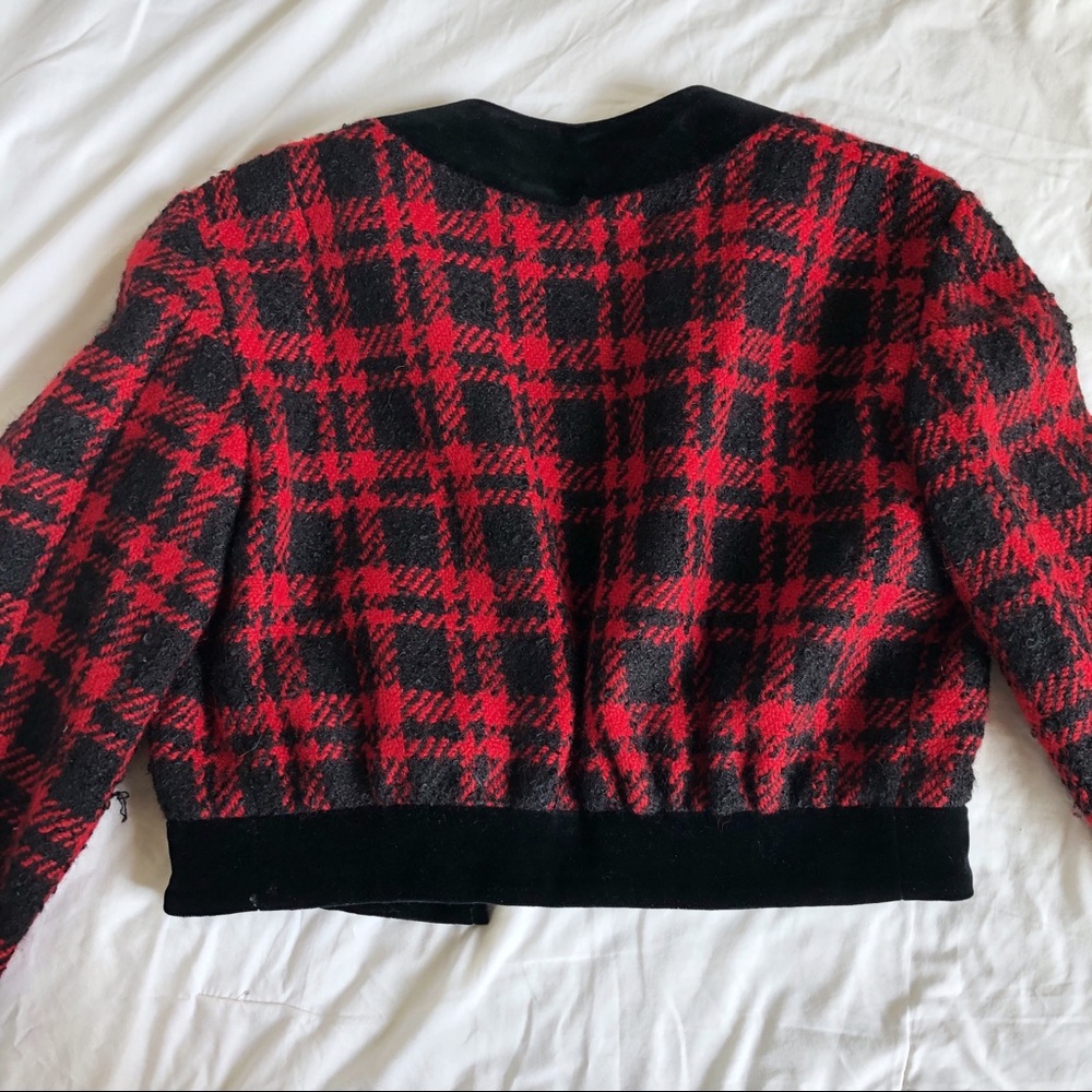 ๐ธ SOLD :: Moschino Cropped Bomber Jacket 10 - Picture 5 of 8